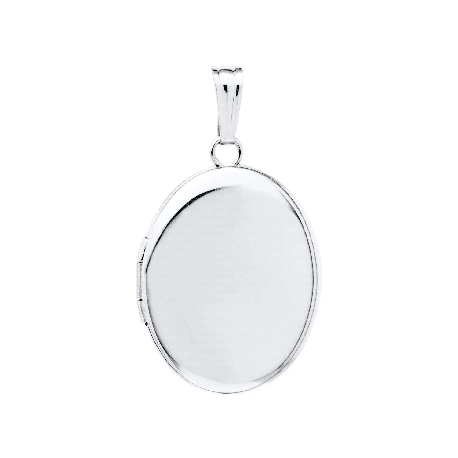 14K Gold Oval Locket