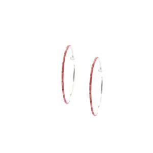 2"  Red Spiny Hoops