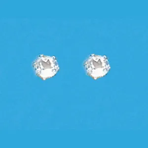 4mm Genuine White Topaz