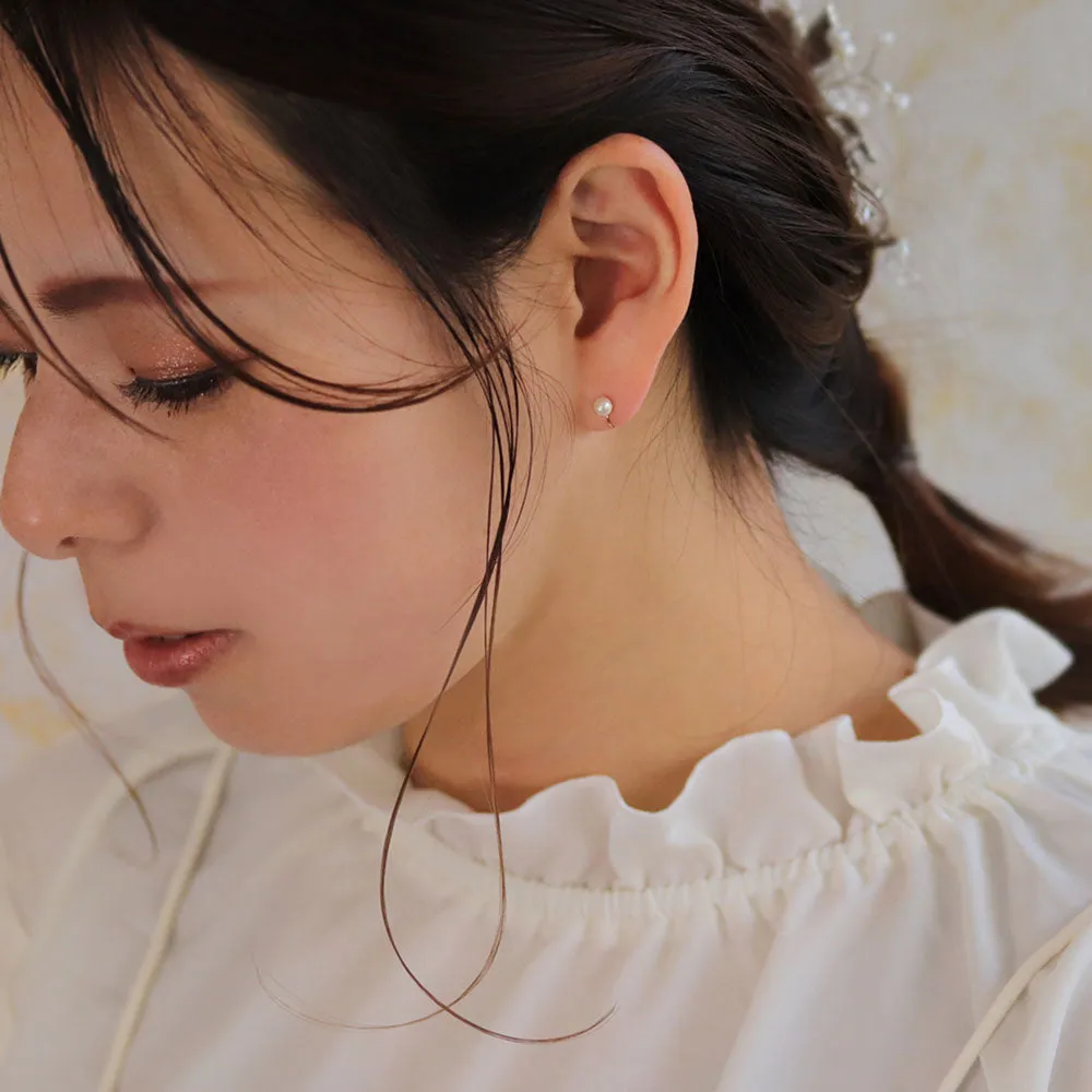 4mm Pearl Airy Fit Clip On Earrings