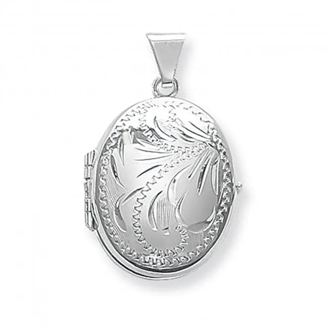Acotis Silver Locket Oval Family G6583