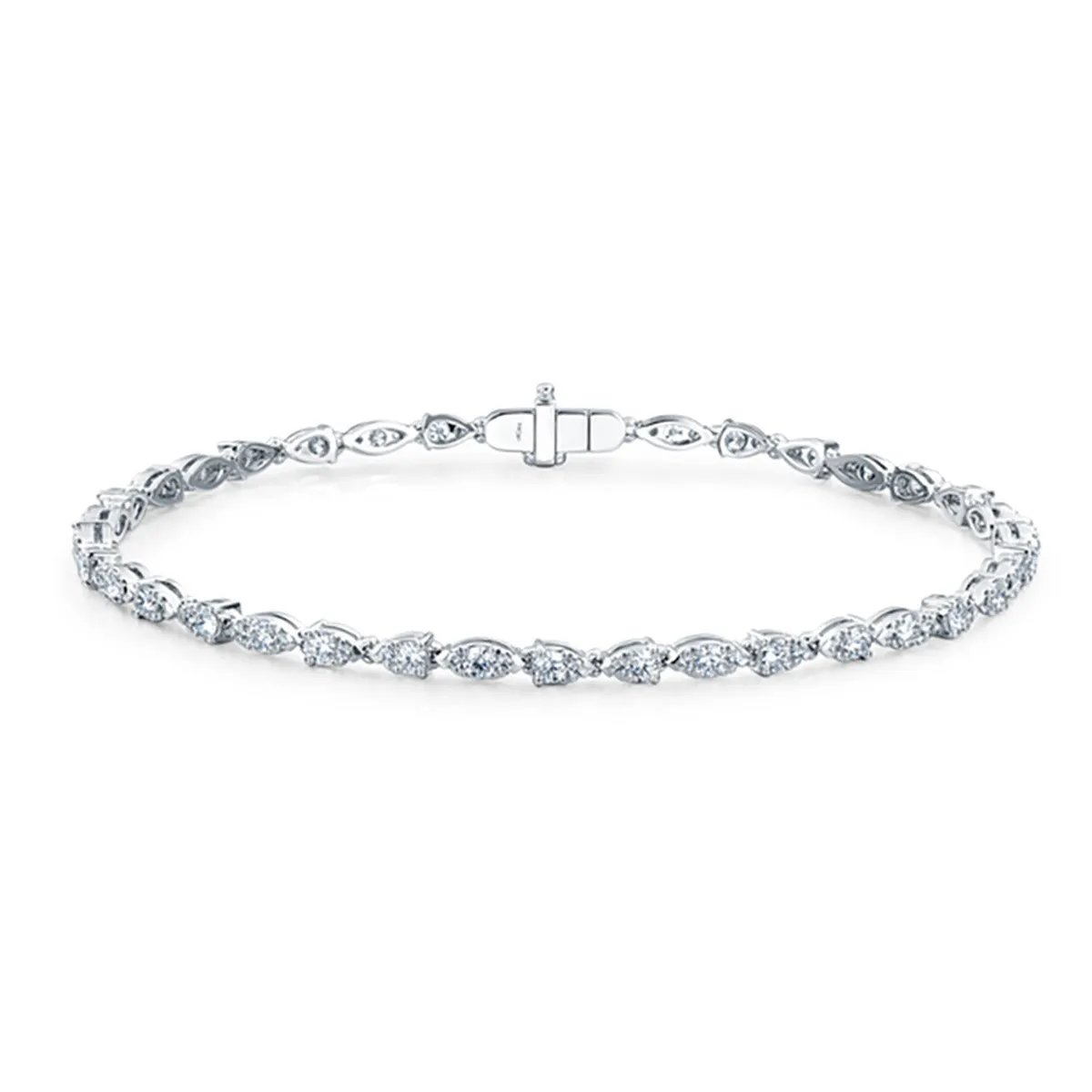 Aerial Dewdrop Line Bracelet