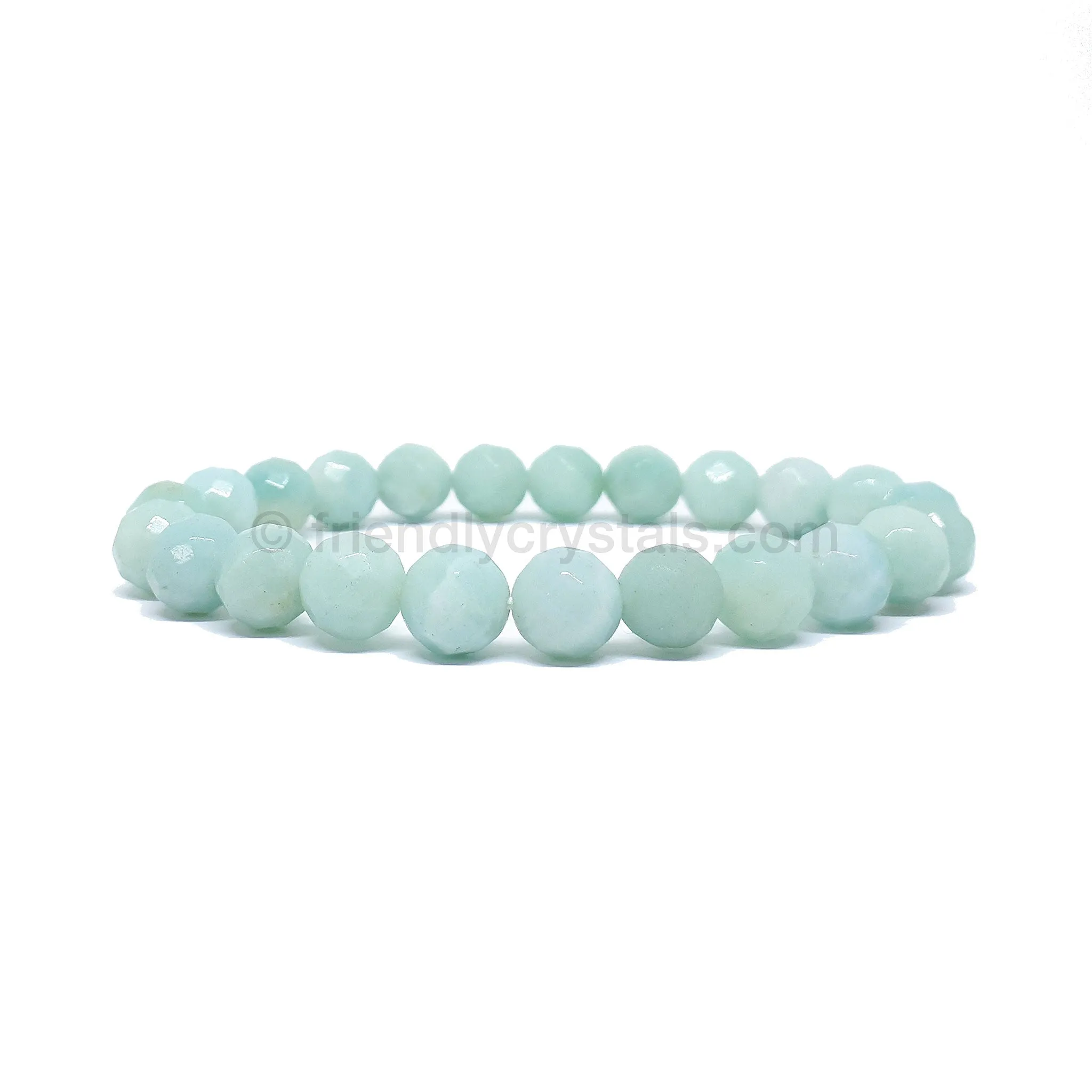 Amazonite Faceted Power Bracelet (8mm)