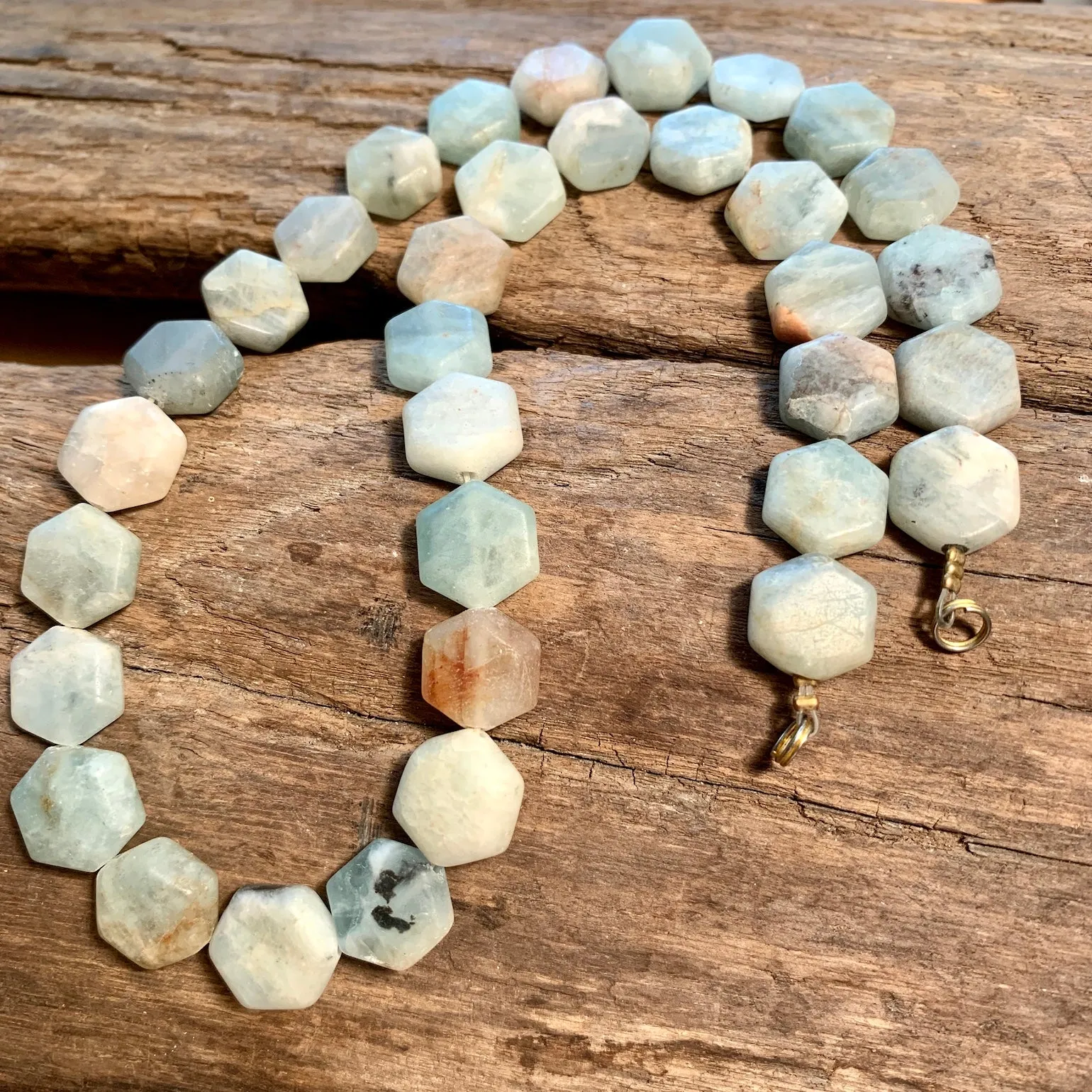 Aquamarine 6-Sided Coin, Afghan