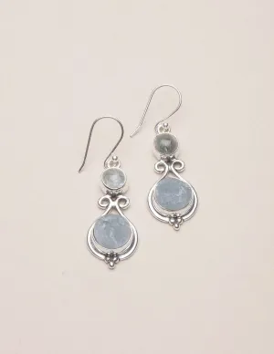 Aquamarine Victoria Earrings
