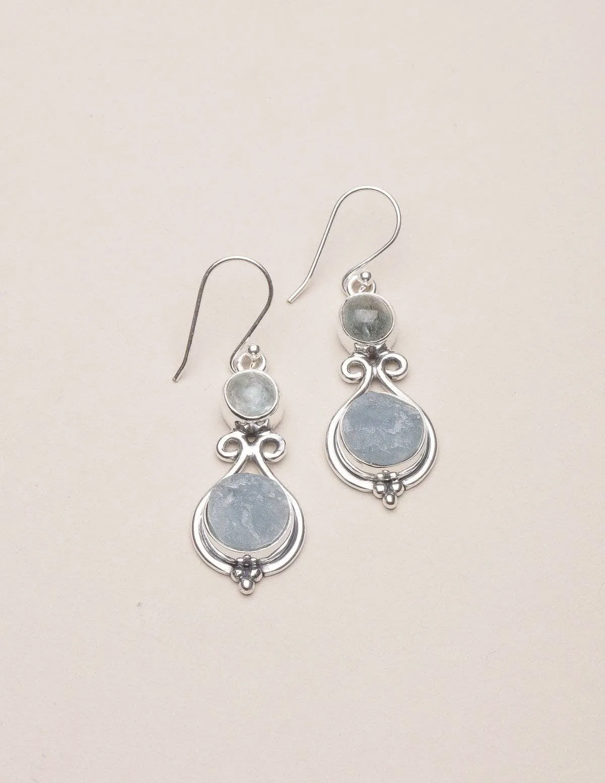 Aquamarine Victoria Earrings
