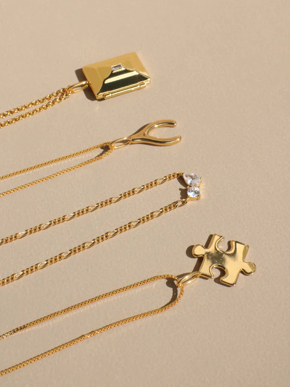 Avant Studio Valerie Locket Necklace, Gold
