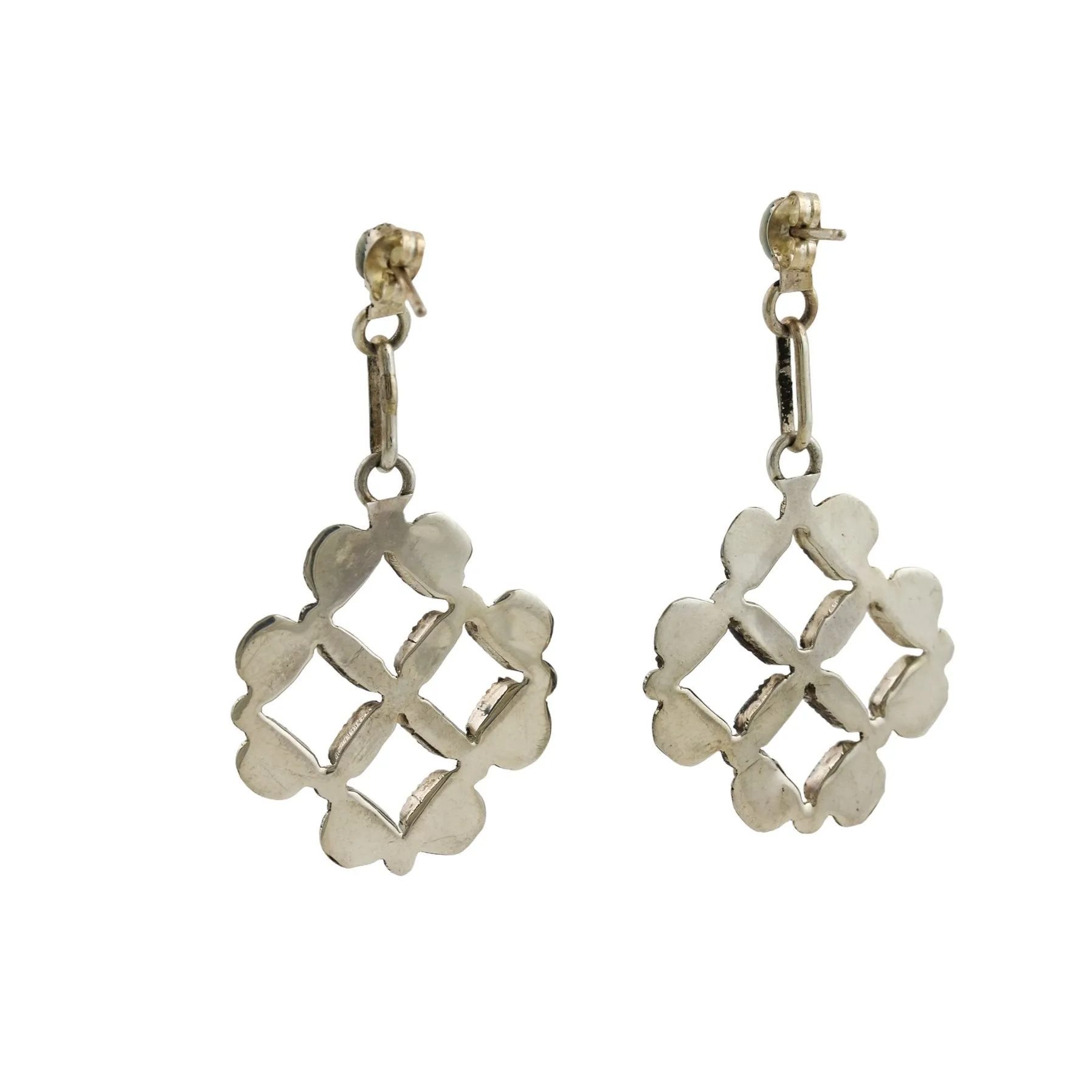 Basket Weave Zuni  Earrings