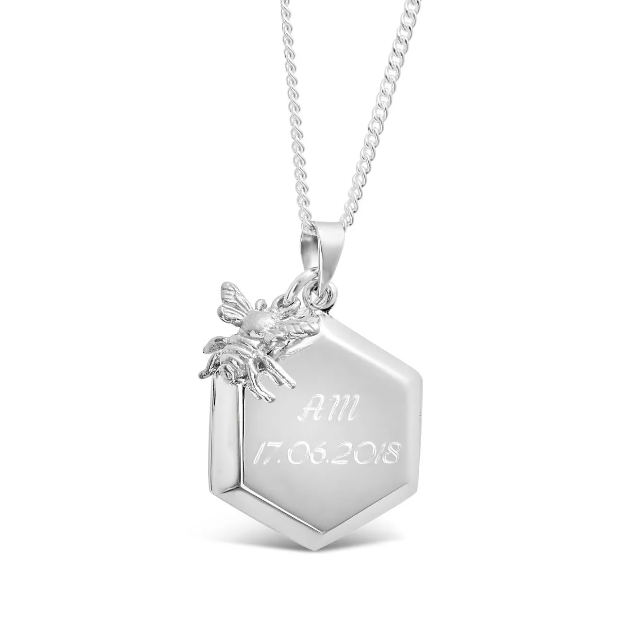 Bee Locket White Gold   Photos