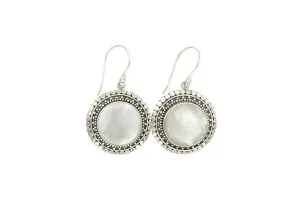 Corona Earrings- Mother Of Pearl