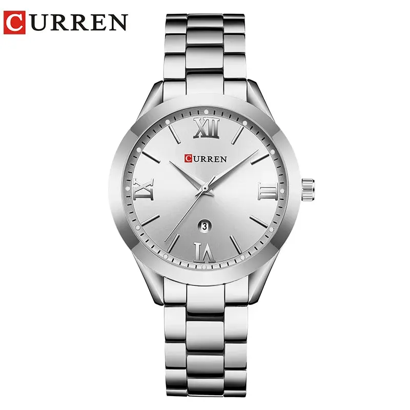 CURREN Watches Ladies 9007 Steel Bracelet Relogio Feminino Montre Femme
