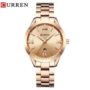 CURREN Watches Ladies 9007 Steel Bracelet Relogio Feminino Montre Femme
