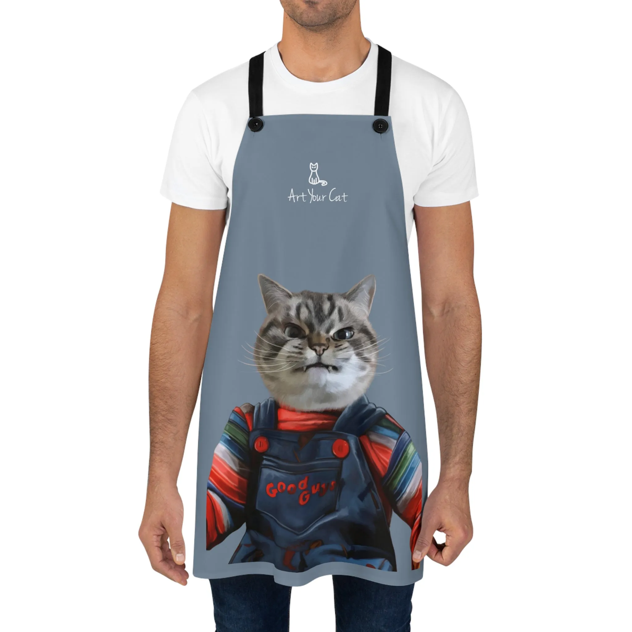 Custom Cat Apron - The Chucky