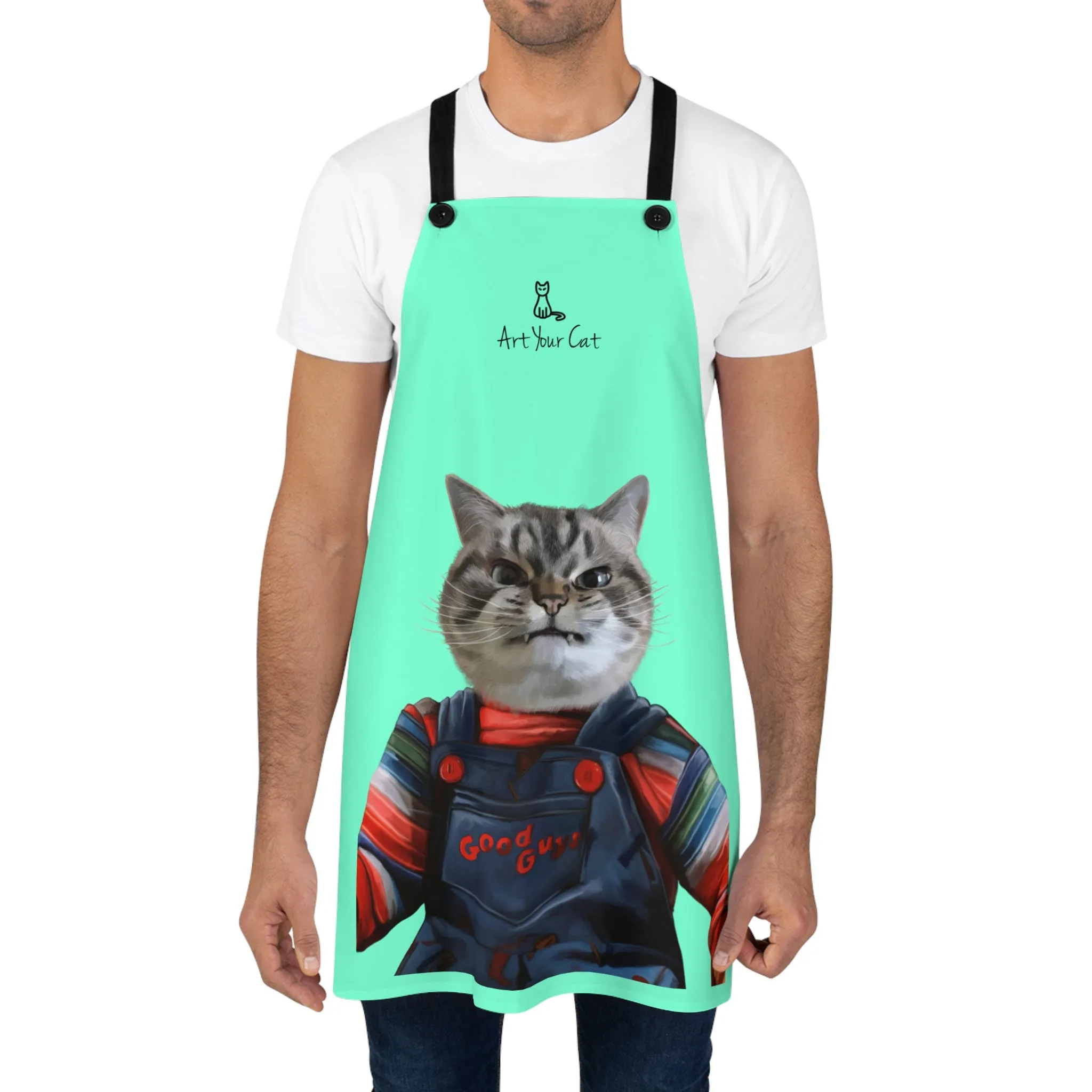 Custom Cat Apron - The Chucky