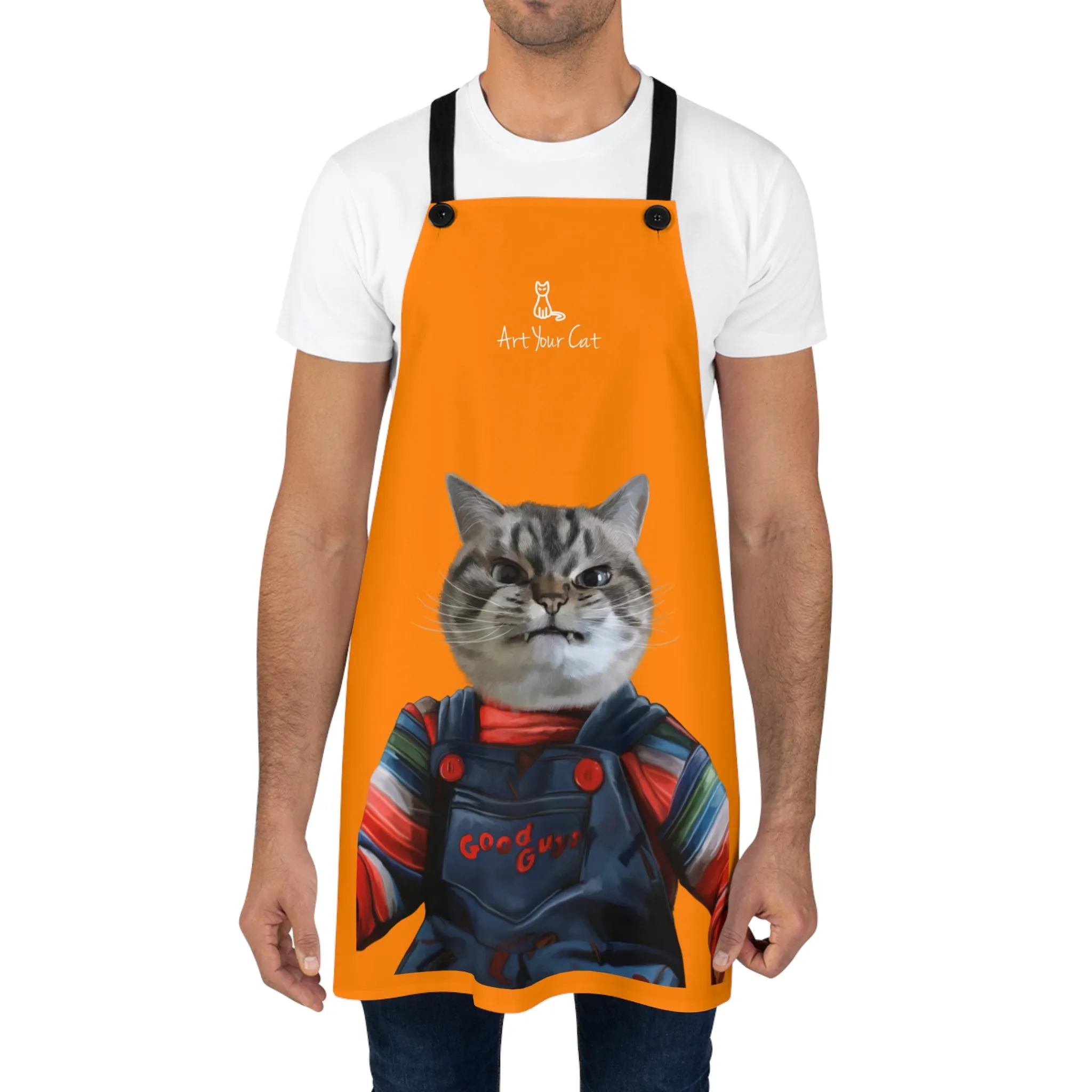 Custom Cat Apron - The Chucky