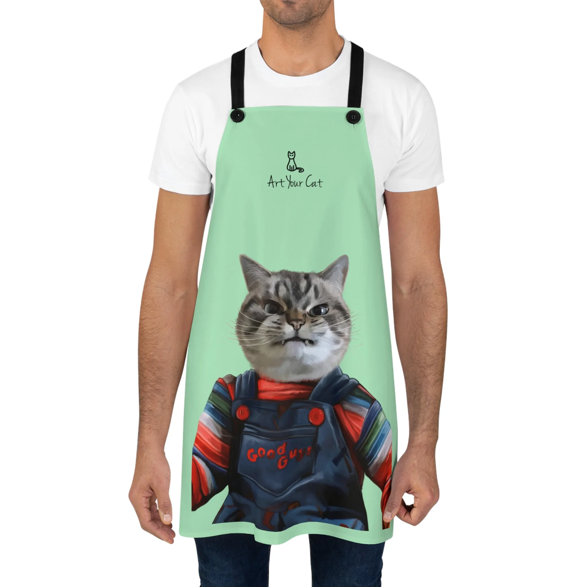 Custom Cat Apron - The Chucky