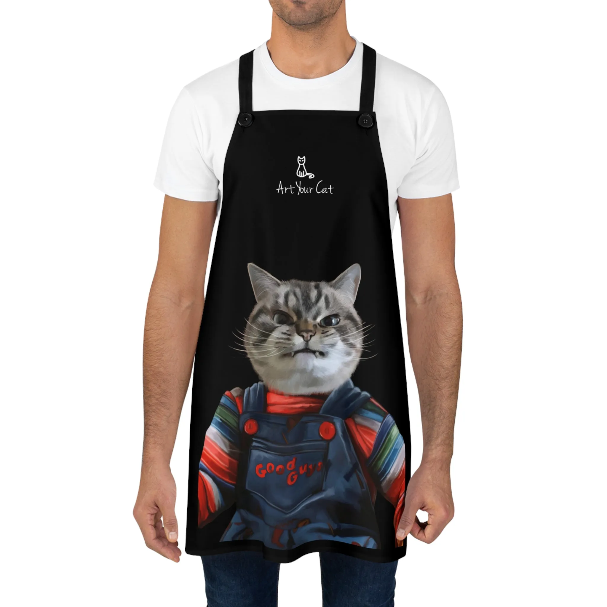 Custom Cat Apron - The Chucky