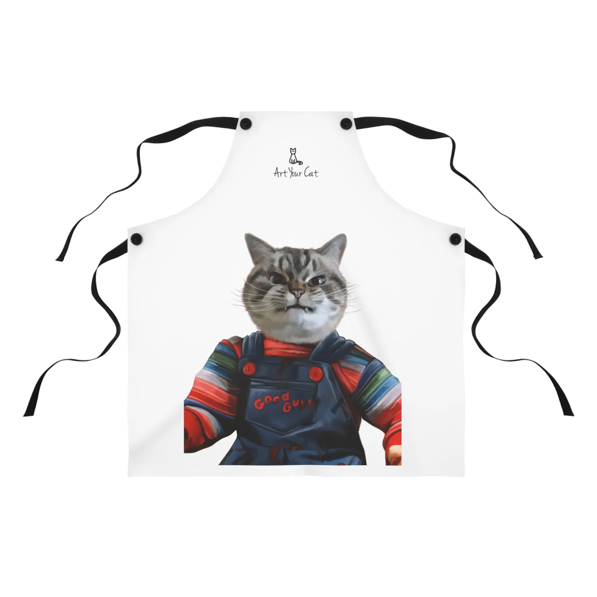 Custom Cat Apron - The Chucky