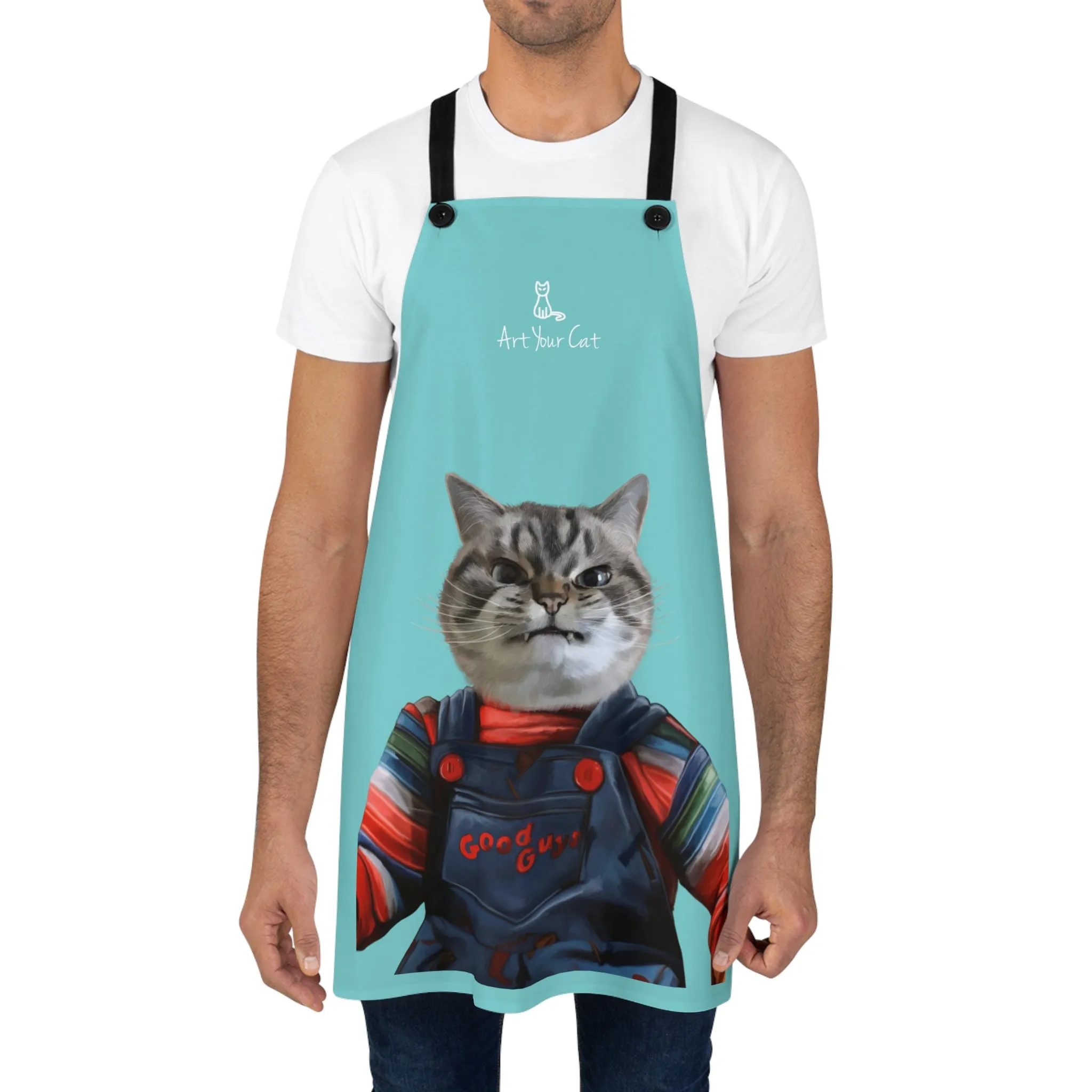 Custom Cat Apron - The Chucky