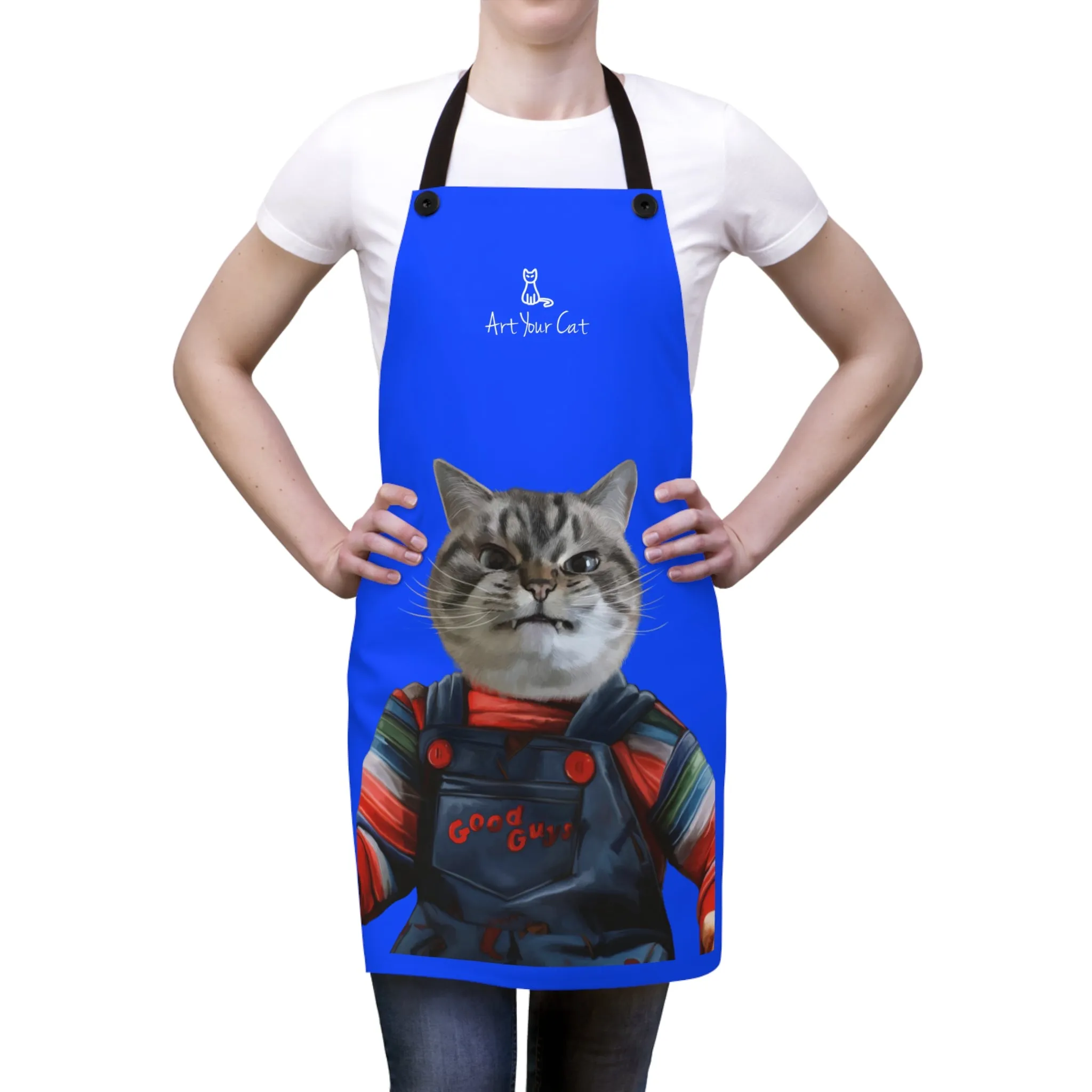 Custom Cat Apron - The Chucky