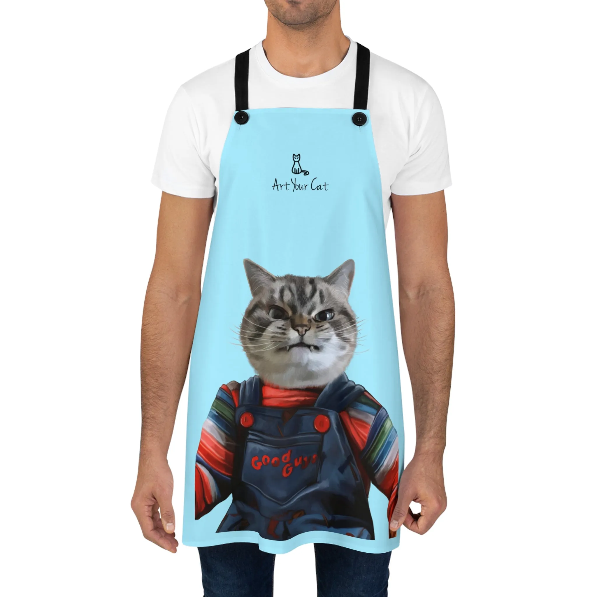 Custom Cat Apron - The Chucky