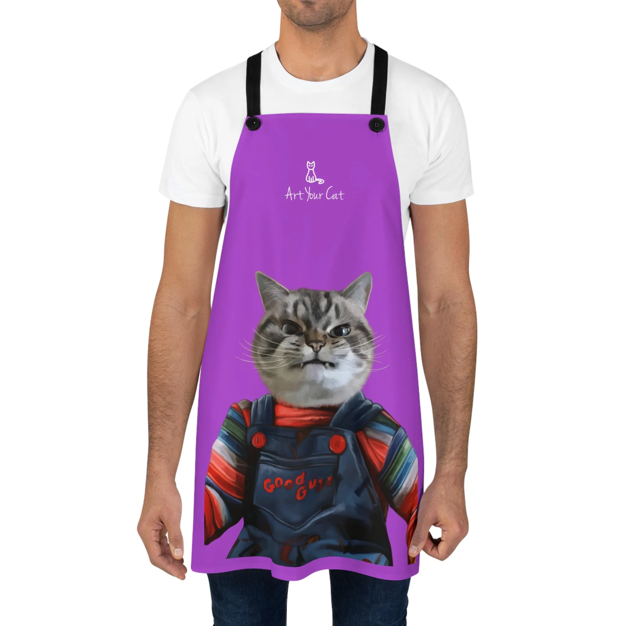 Custom Cat Apron - The Chucky