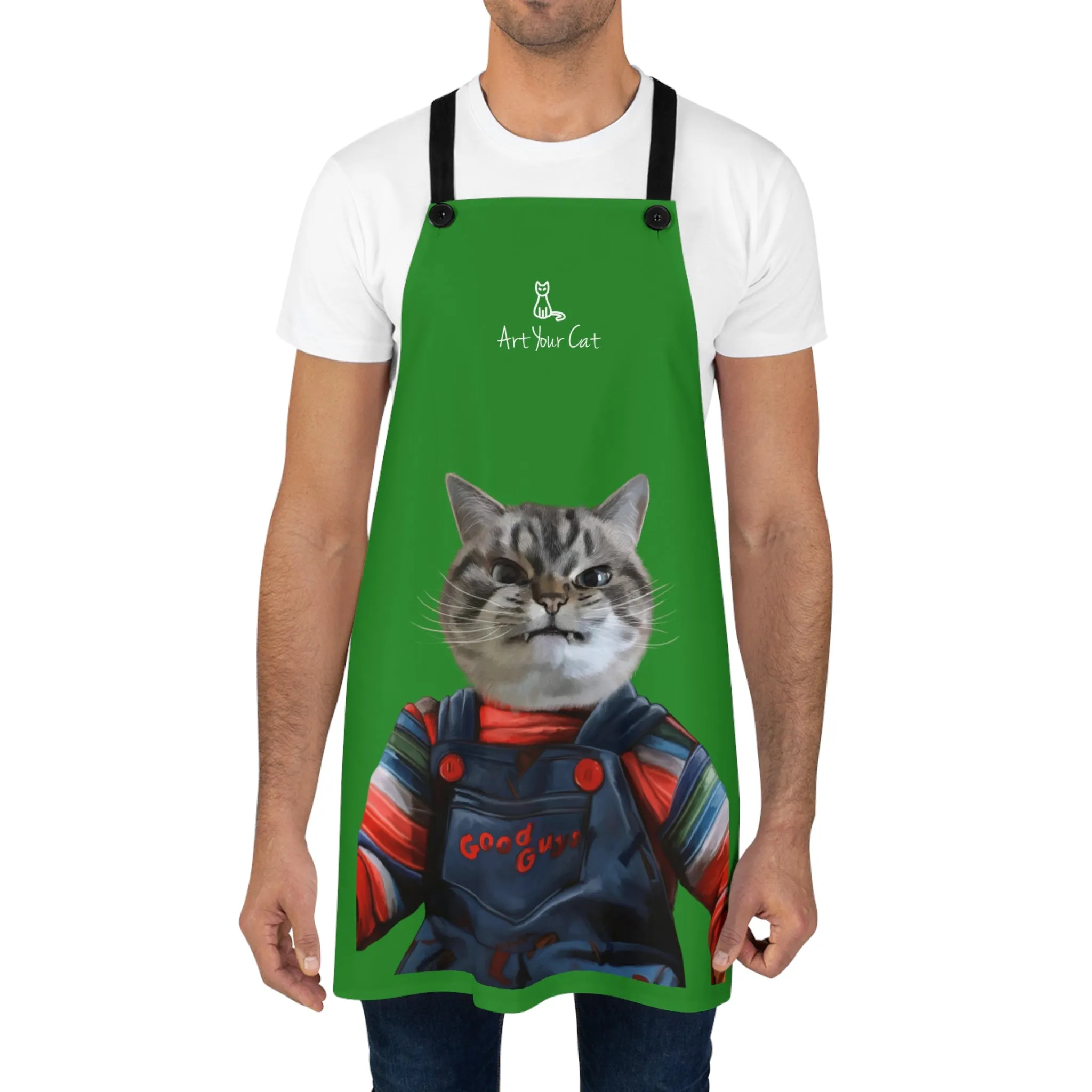 Custom Cat Apron - The Chucky