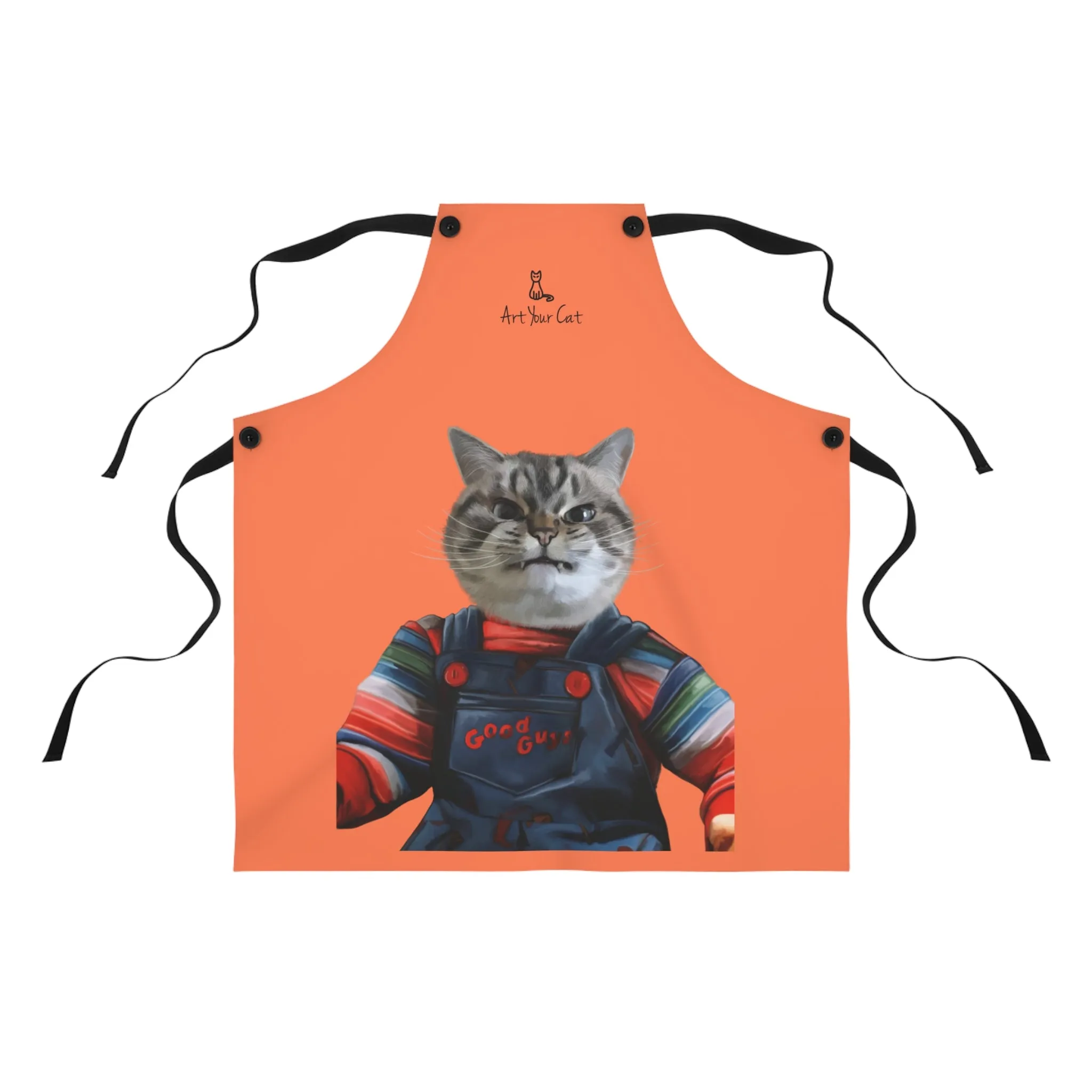 Custom Cat Apron - The Chucky