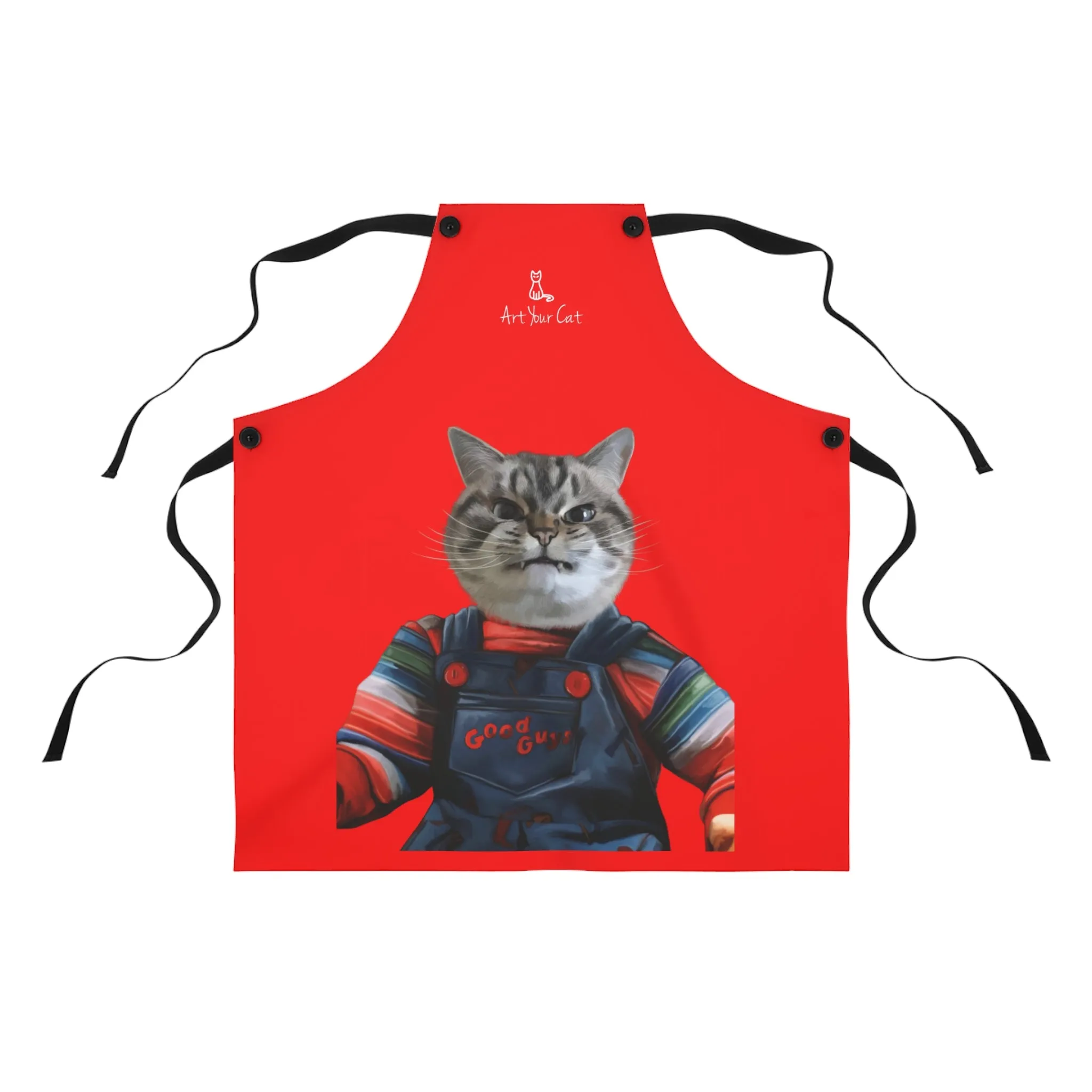 Custom Cat Apron - The Chucky