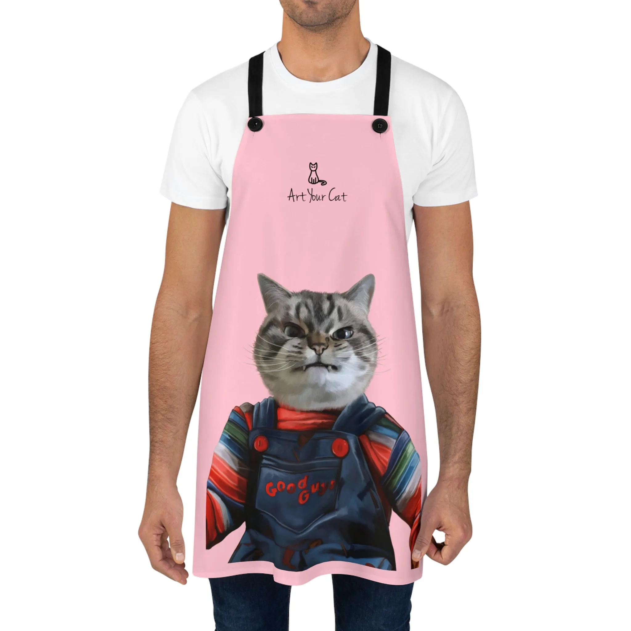 Custom Cat Apron - The Chucky