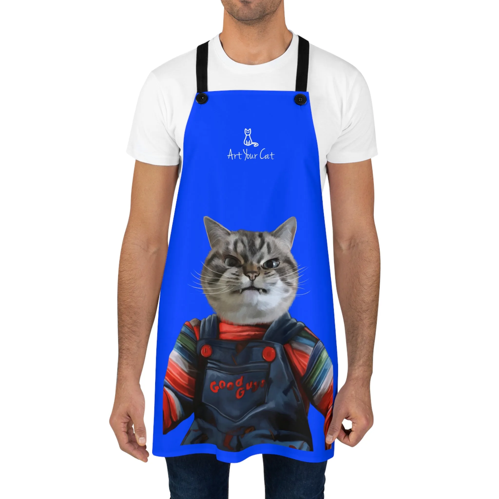 Custom Cat Apron - The Chucky