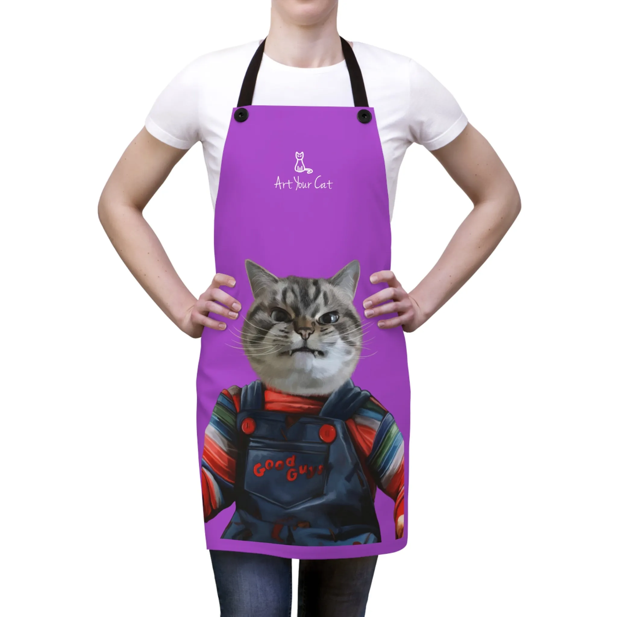 Custom Cat Apron - The Chucky