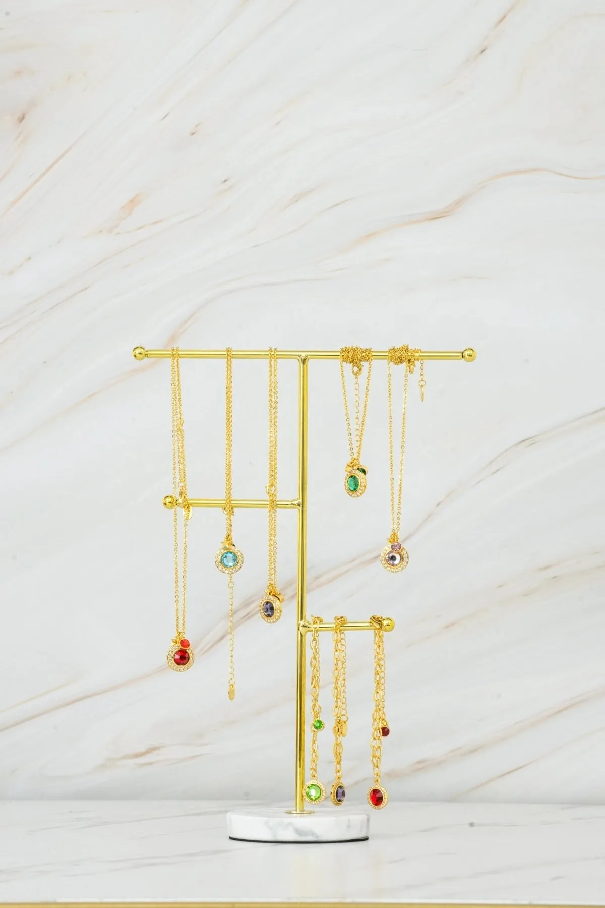 December Birthstone Charm Bracelet