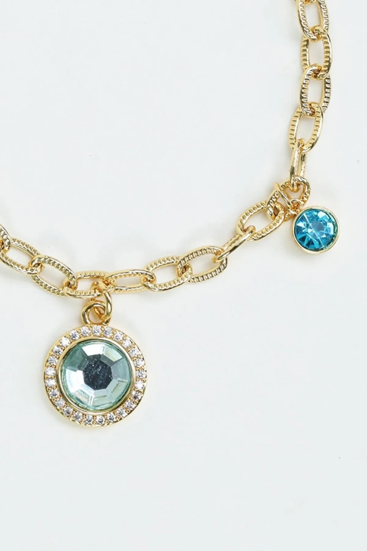 December Birthstone Charm Bracelet