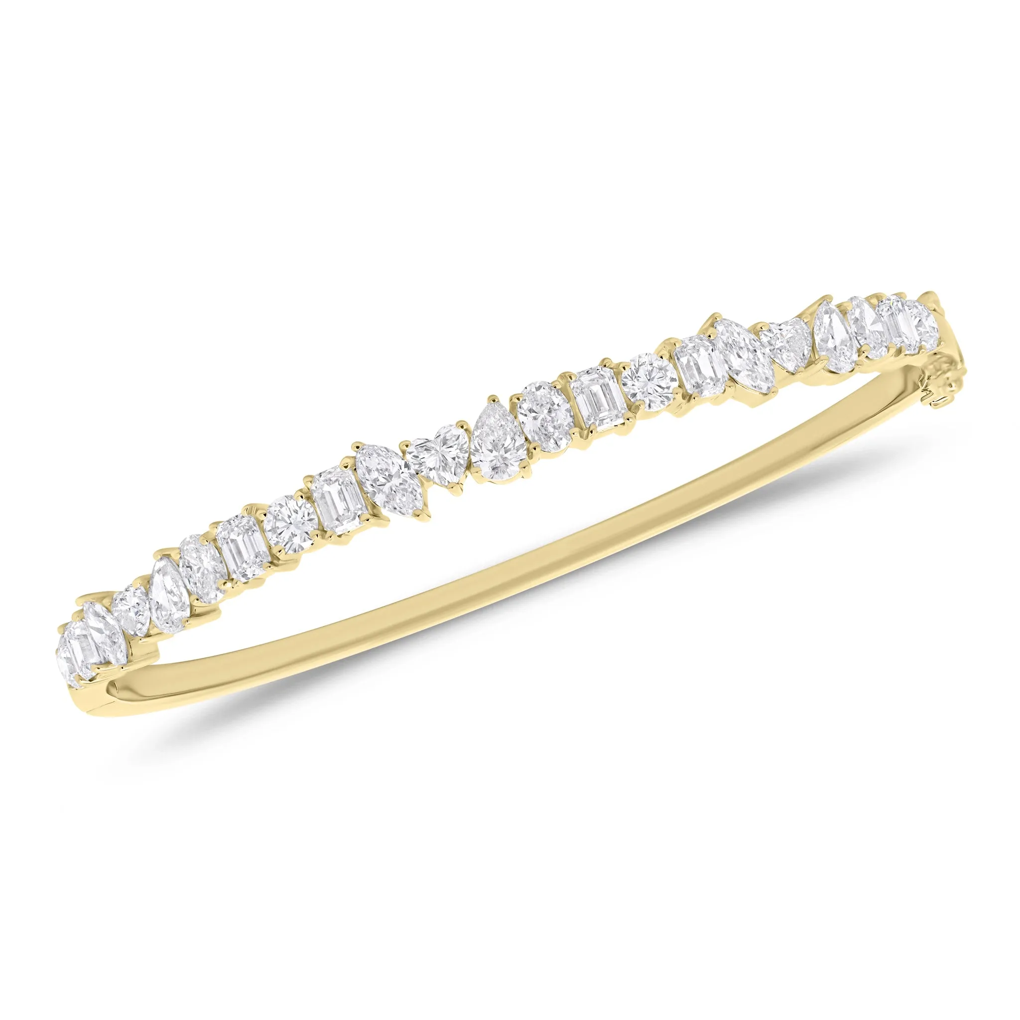 Diamond Variety Bangle Bracelet