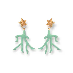EARRINGS 2731 Turquoise color
