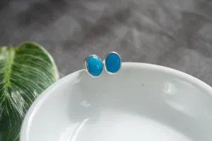 Egyptian Turquoise studs