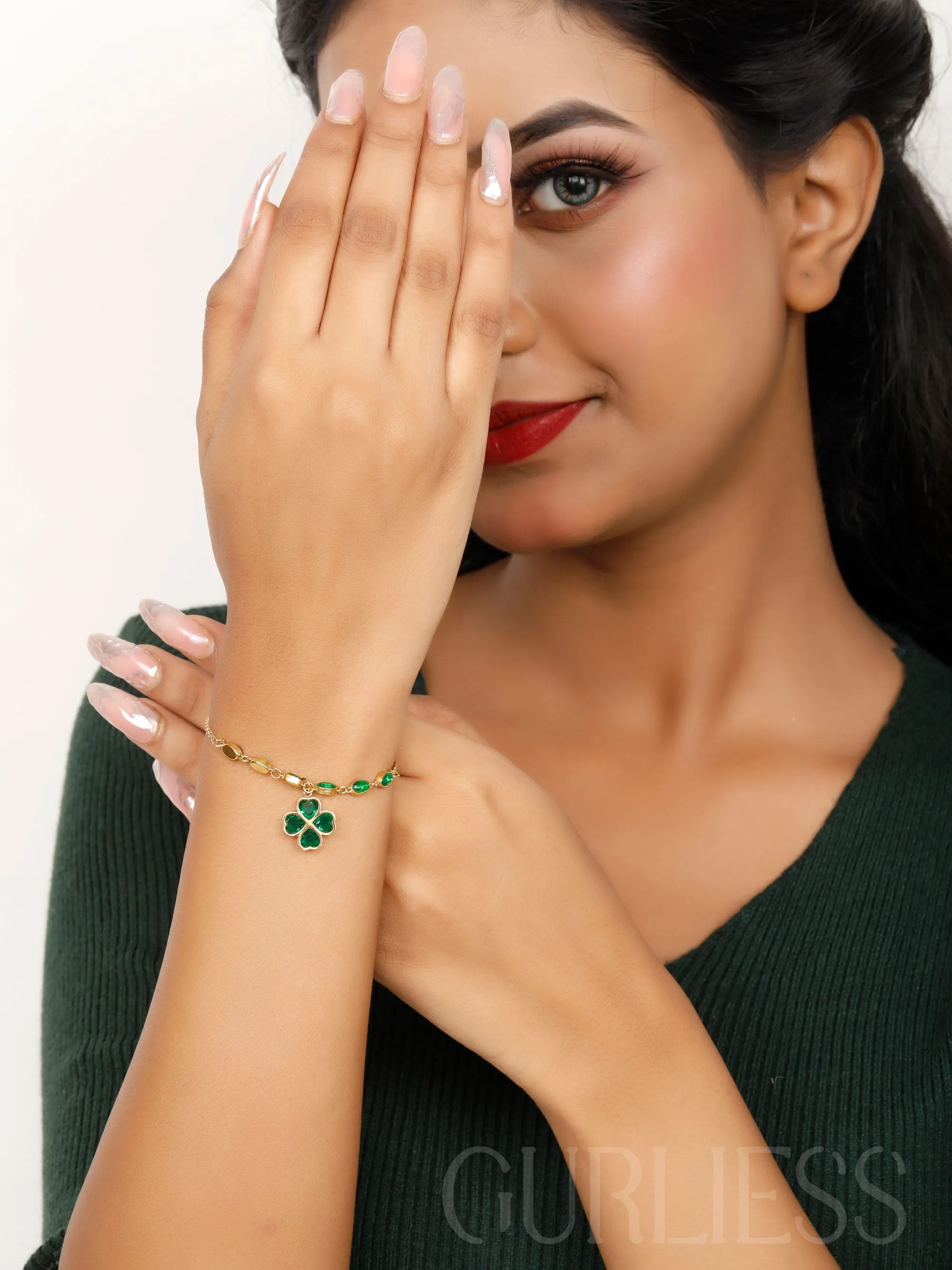 Embracing Emerald Bracelets