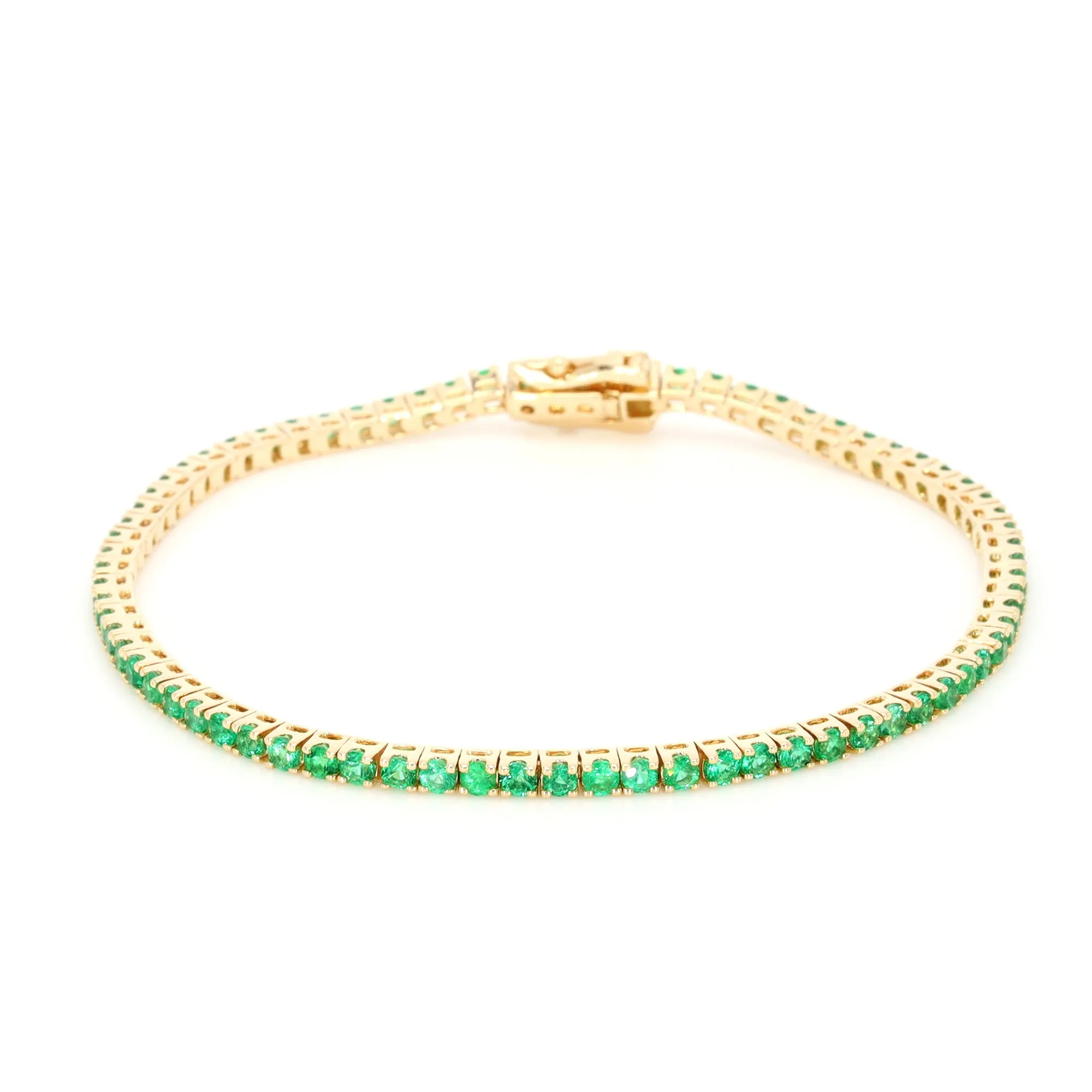 Emerald Tennis Bracelet