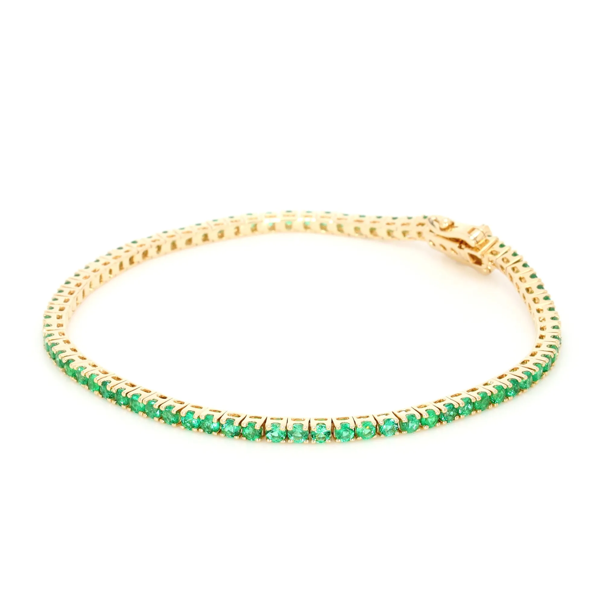 Emerald Tennis Bracelet