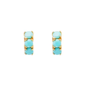 Fairley Turquoise Huggies