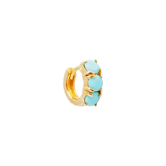 Fairley Turquoise Huggies