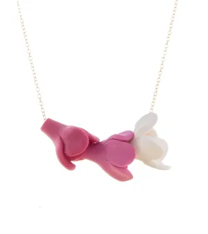 Floating Lokelani Mix Necklace