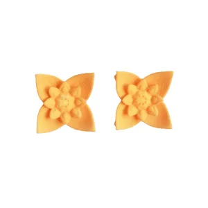 Flower Stud Earrings - Dahlia