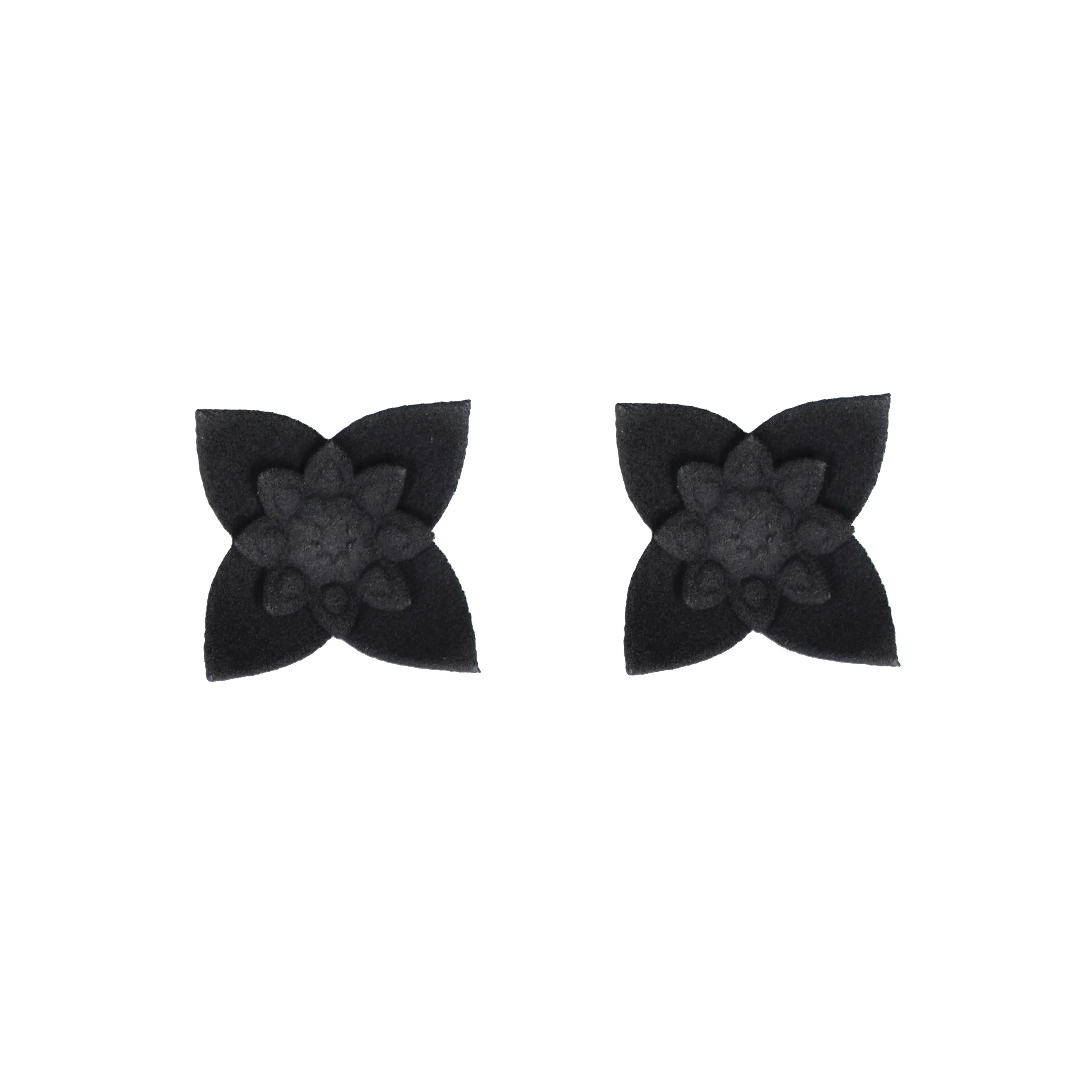 Flower Stud Earrings - Dahlia