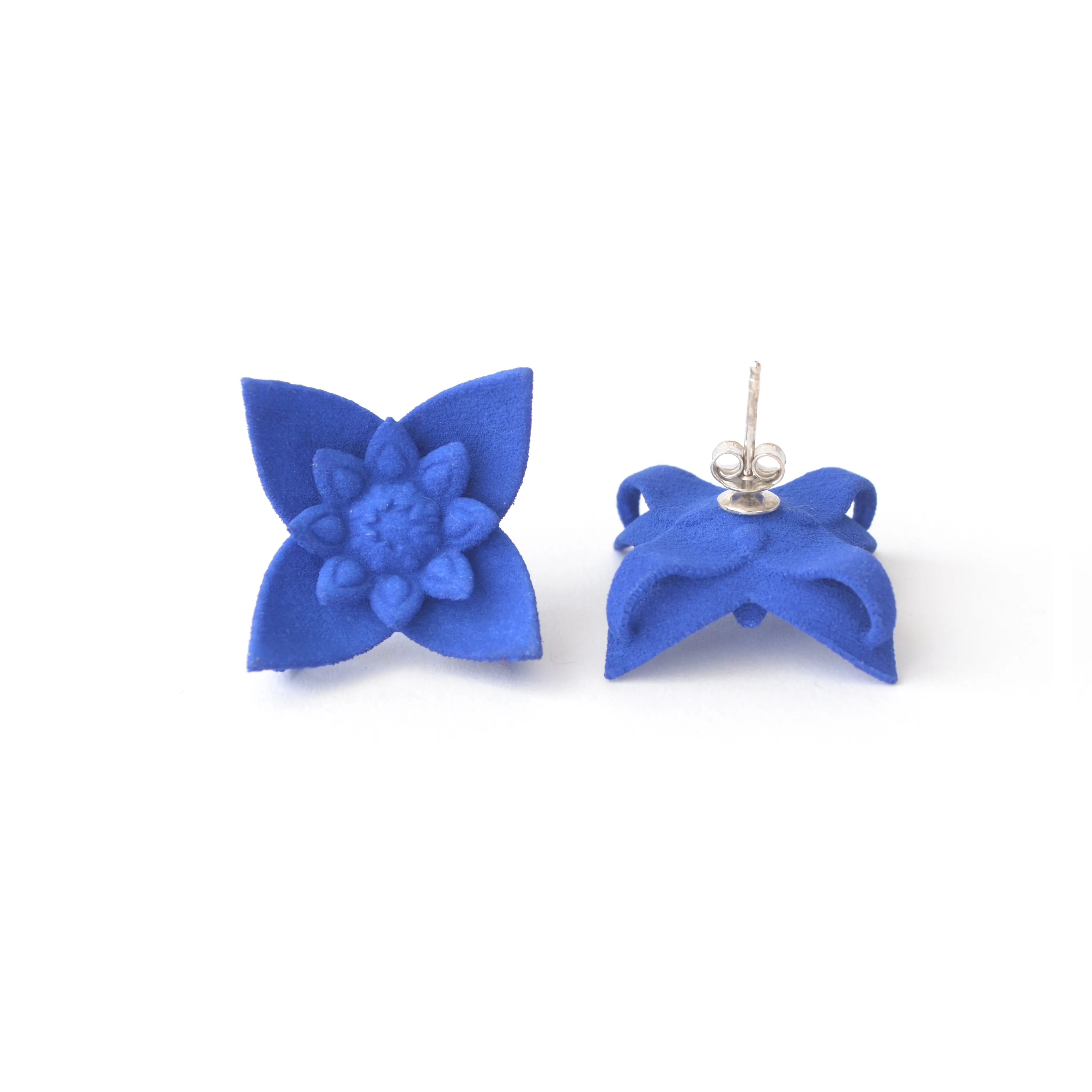 Flower Stud Earrings - Dahlia
