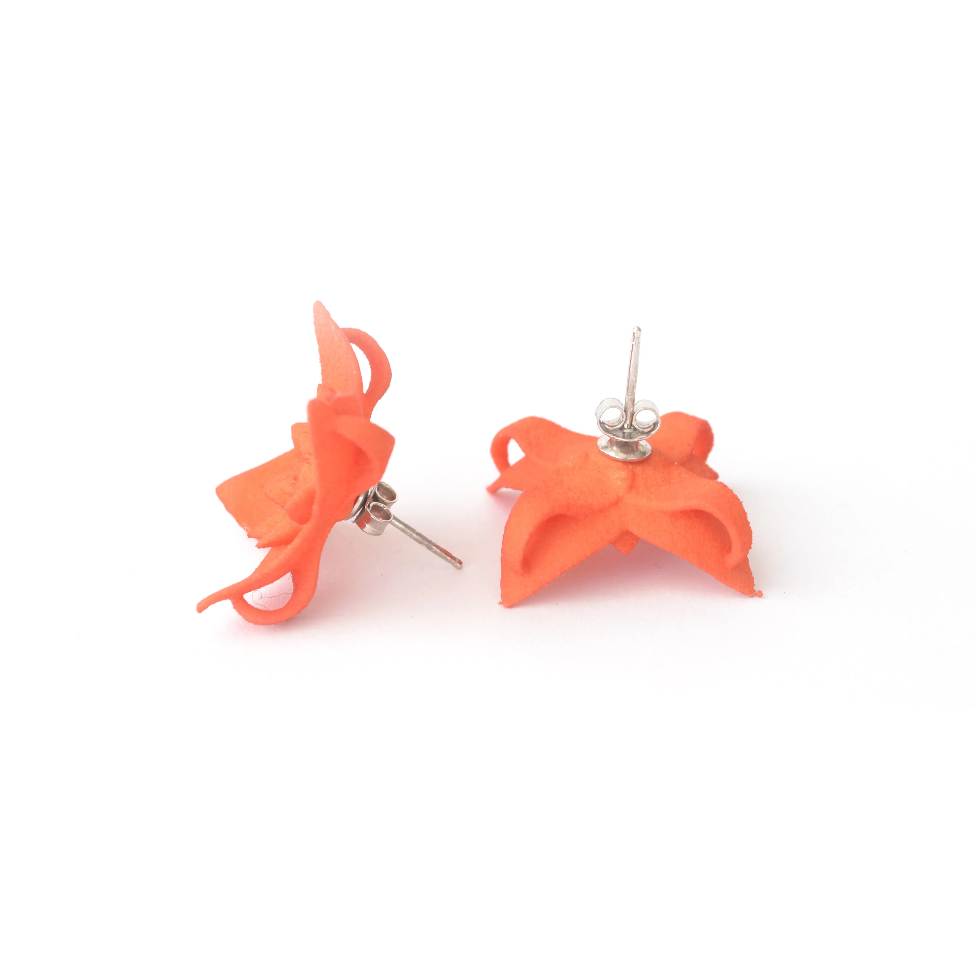 Flower Stud Earrings - Dahlia