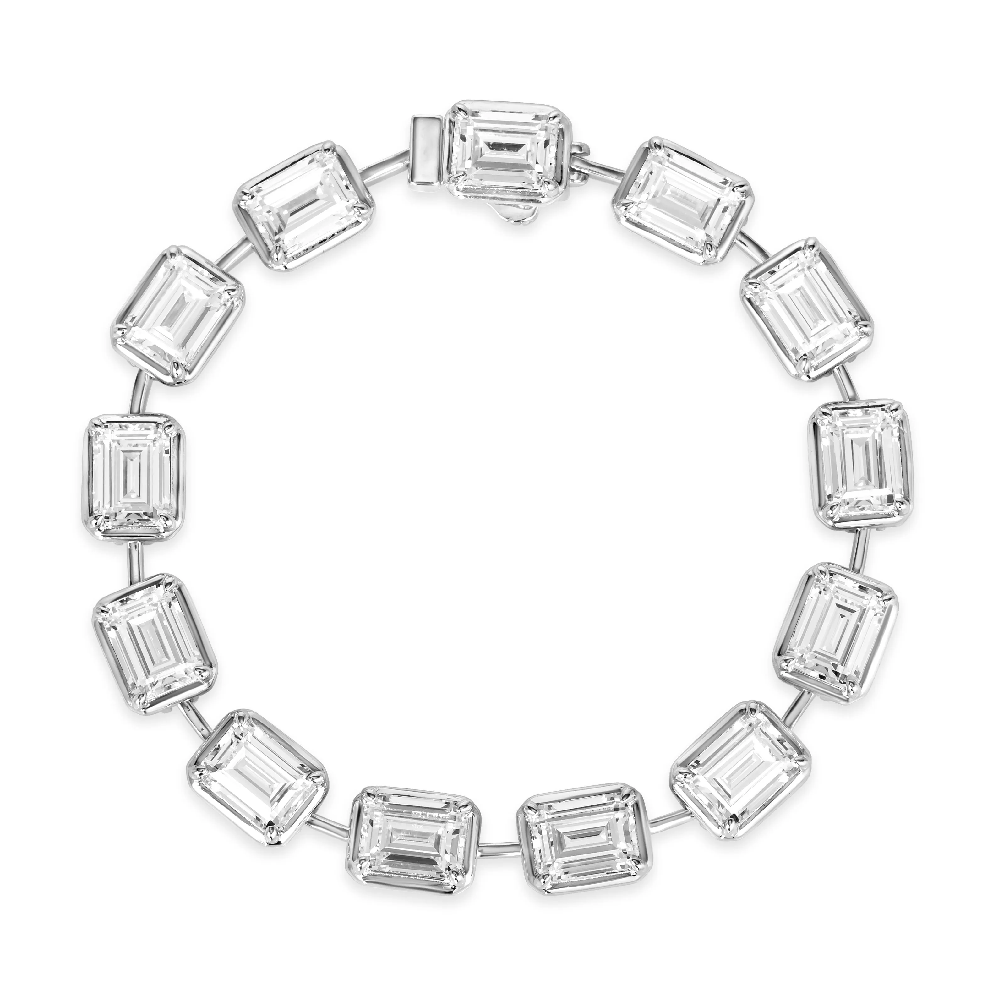 Grace 18 White Diamond Crystalline Bracelet