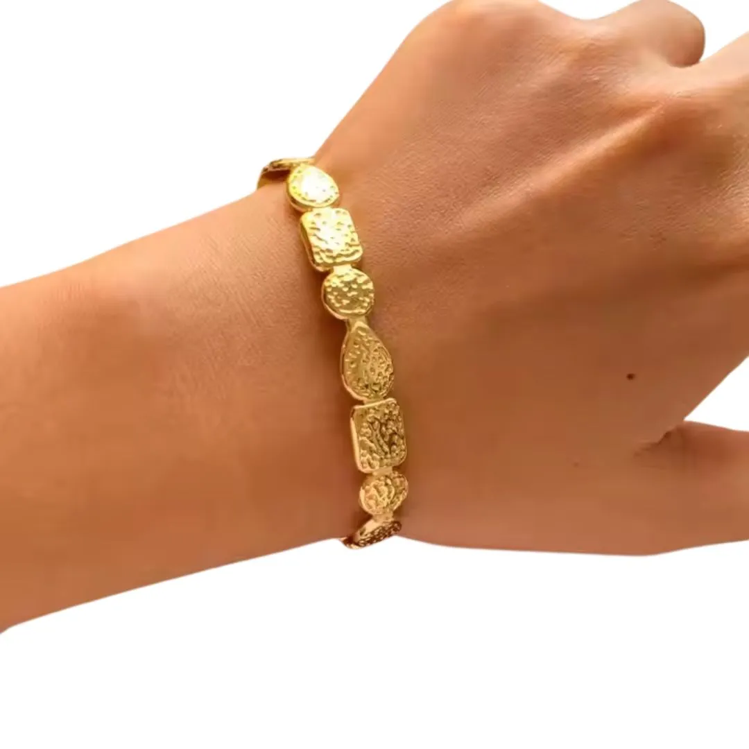 HAMMERED CUFF BANGLE