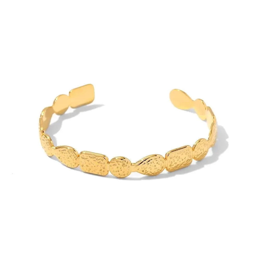 HAMMERED CUFF BANGLE